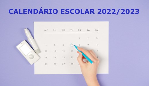 Calendário escolar, para os anos letivos 2022/2023 e 2023/2024