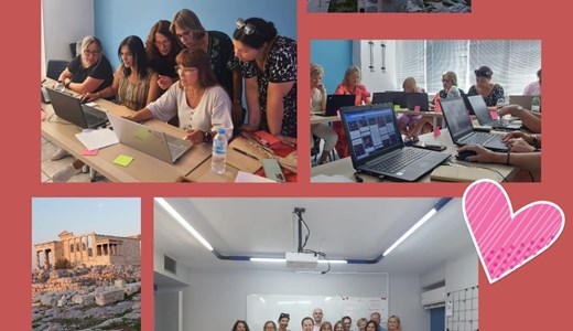 Cursos estruturados - Projeto Erasmus+ “Make the Difference: Digital Innovation”