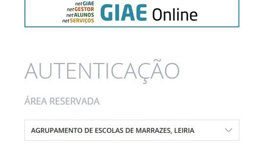 GIAE - Carregamento de Cartões escolares dos alunos, on-line - MAWAY