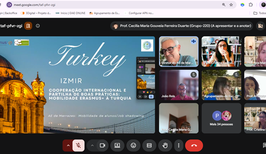 Cooperação Internacional e Partilha de Boas Práticas: Mobilidade Erasmus+ à Turquia